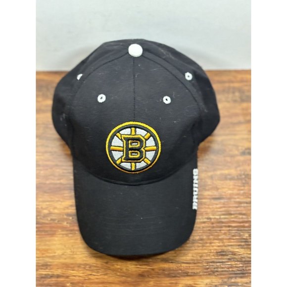 Favorite Boston Bruins Mens Size OS Adjustable Black Hat NHL Hockey‎ Embodied - Picture 3 of 10